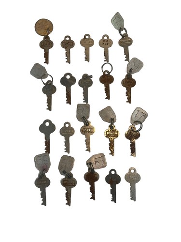 Lyon vintage locker lock - vintage,